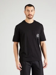 ARMANI EXCHANGE T-Shirt schwarz/weiß
