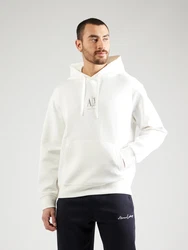 ARMANI EXCHANGE Sweatshirt Herren Hoodie braun/offwhite