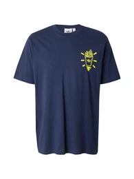 T-Shirt marine / gelb / rosa / wei