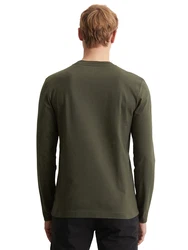 Marc O'Polo Shirt Dunkelgrün/Khaki