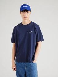 Abercrombie & Fitch T-Shirt 'EMEA' navy/weiß