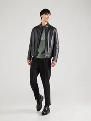 HUGO Sweatshirt Dinkam pastellgrn/offwhite