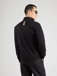 EA7 Emporio Armani Sweatjacke honig/schwarz