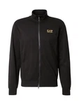 EA7 Emporio Armani Sweatjacke honig/schwarz