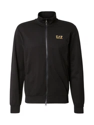 EA7 Emporio Armani Sweatjacke honig/schwarz