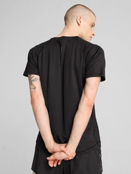 PUMA Sportshirt 'Run Velocity' schwarz/weiß