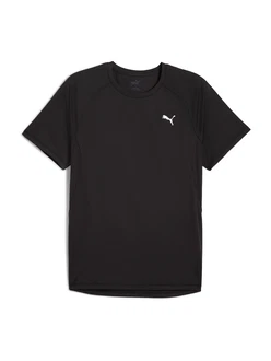PUMA Sportshirt 'Run Velocity' schwarz/weiß PUMA Sportshirt 'Run Velocity' schwarz/weiß