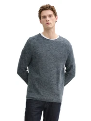 TOM TAILOR Pullover dunkelgrau