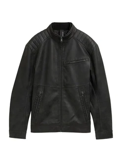 TOM TAILOR Jacke schwarz