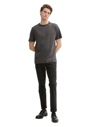 TOM TAILOR T-Shirt dunkelgrau