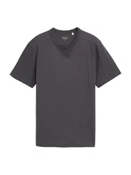 TOM TAILOR T-Shirt dunkelgrau