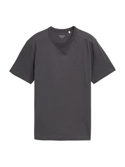 TOM TAILOR T-Shirt dunkelgrau