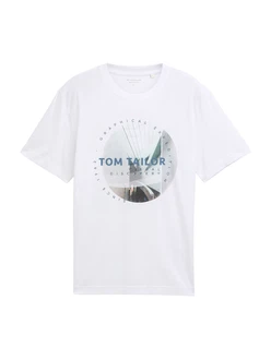 TOM TAILOR T-Shirt mit Foto-Print TOM TAILOR T-Shirt mit Foto-Print