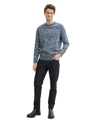 TOM TAILOR Pullover marine / opal / taubenblau