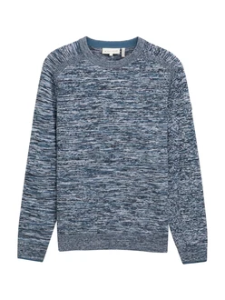 TOM TAILOR Pullover marine / opal / taubenblau