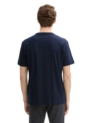 TOM TAILOR T-Shirt dunkelblau