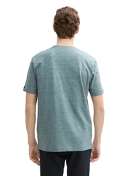 TOM TAILOR T-Shirt gelb / grau / schwarz