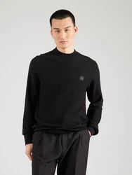 BOSS Pullover Anion schwarz
