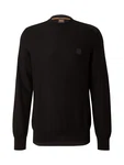 BOSS Pullover Anion schwarz