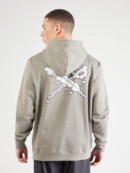 Iriedaily Sweatshirt khaki/schwarz/weiß