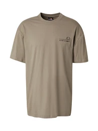 T-Shirt 'PARETE' khaki / schwarz