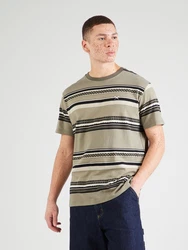 Iriedaily T-Shirt Vintachi khaki/schwarz/weiß