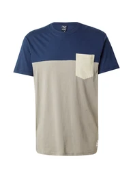 T-Shirt elfenbein / navy / khaki