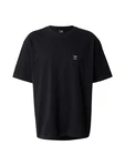 Iriedaily T-Shirt 'Heavy Flag' schwarz / weiß