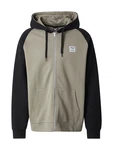 Iriedaily Sweatjacke De College 2 pastellgrün/schwarz