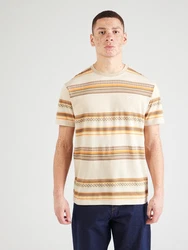 Iriedaily T-Shirt Vintachi beige/hellbraun/orange/weiß