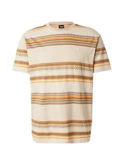 Iriedaily T-Shirt Vintachi beige/hellbraun/orange/weiß