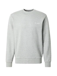 Sweatshirt grau / wei
