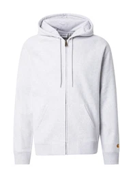 Sweatjacke 'Chase' hellgrau