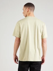 Iriedaily T-Shirt 'Pizza Slice' gelb / pastellgrn / rot