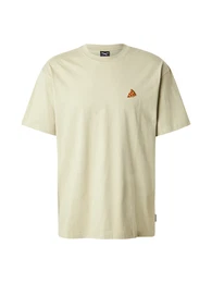 T-Shirt 'Pizza Slice' gelb / pastellgrn / rot