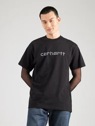 Carhartt WIP T-Shirt 'Rivet Script' Schwarz