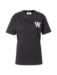 WOOD WOOD T-Shirt Ace AA hellgelb/schwarz