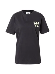 WOOD WOOD T-Shirt Ace AA hellgelb/schwarz