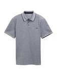 TOM TAILOR Poloshirt rauchblau/weiß TOM TAILOR Poloshirt rauchblau/weiß