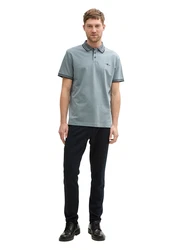 TOM TAILOR Poloshirt navy/trkis