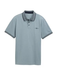 TOM TAILOR Poloshirt navy/trkis
