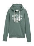 TOM TAILOR Sweatshirt jade/offwhite