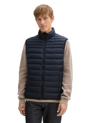 TOM TAILOR Weste dunkelblau