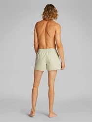 Calvin Klein Swimwear Badeshorts greige/weiß