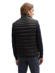 TOM TAILOR Weste schwarz