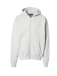 Sweatjacke hellgrau