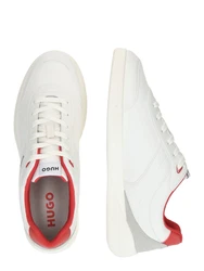 HUGO Sneaker 'Riven' stone/hellgrau/weiß