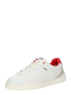 HUGO Sneaker 'Riven' stone/hellgrau/weiß