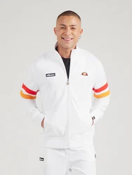 ELLESSE Sweatjacke 'PALMINTERI' hellorange/knallrot/schwarz/weiß