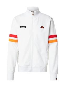 ELLESSE Sweatjacke 'PALMINTERI' hellorange/knallrot/schwarz/weiß